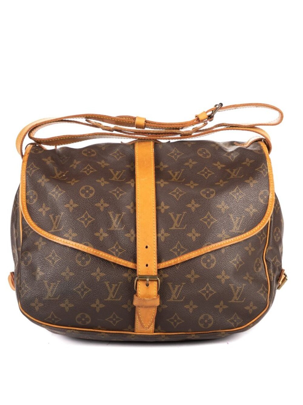 Louis Vuitton Saumur Brown Monogram Canvas